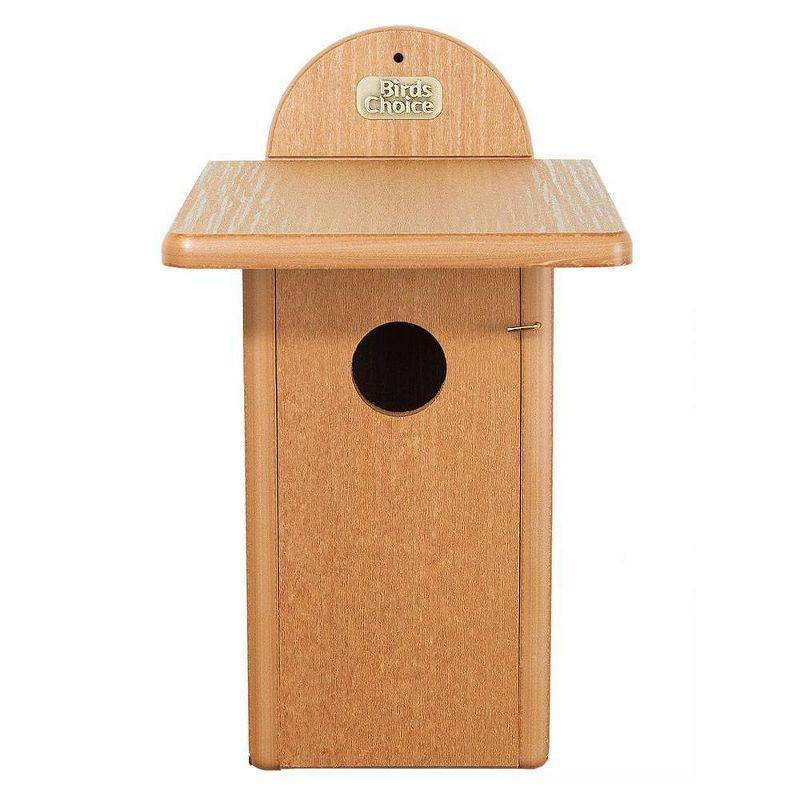 Birds Choice 13" Teak Brown Bluebird House Spruce Creek Collection Recycled Plastic Bird House