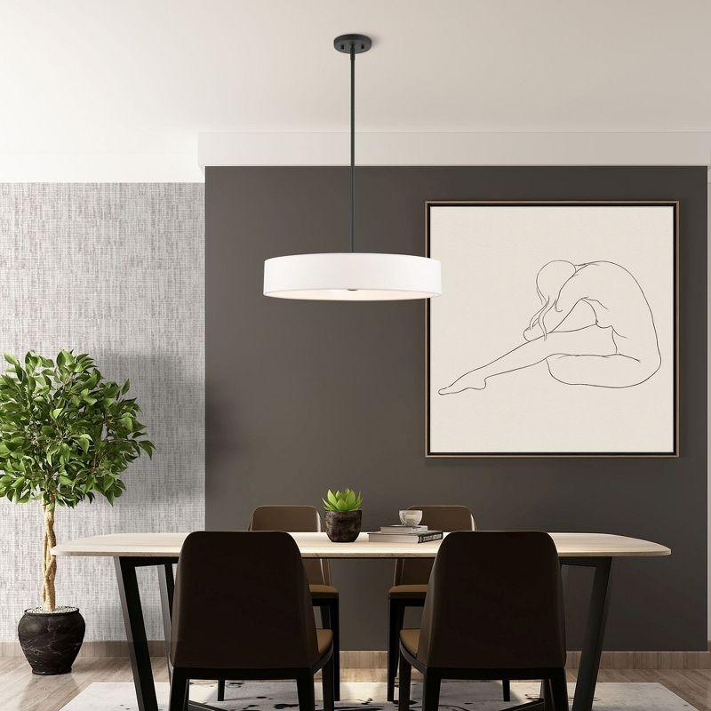 Lighting Lumens 4 - Light Drum Chandelier