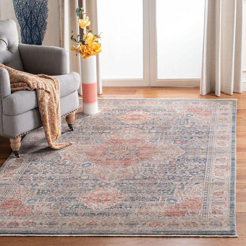 Ivory Medallion 9' x 12' Hand-knotted Synthetic Rug