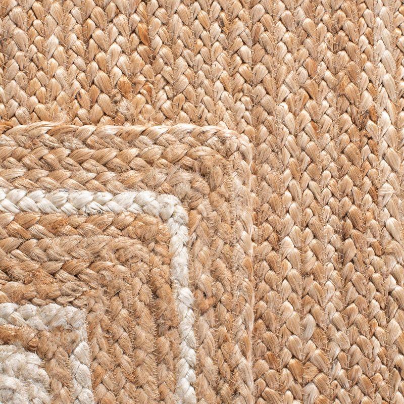 Natural Fiber NF823 Hand Woven Area Rug - Natural/Ivory - 4'x6' - Safavieh.