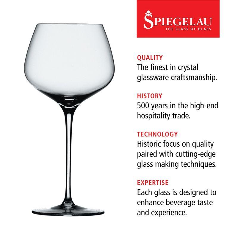 Spiegelau Willsberger 26-Oz. Burgundy Glasses, Set of 4