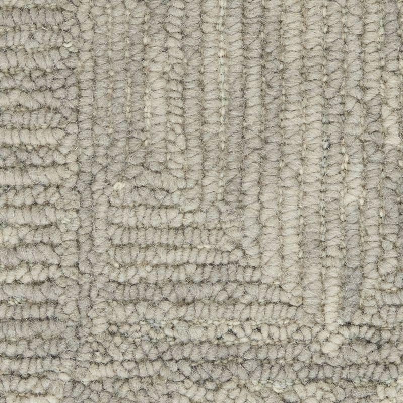Nourison Vail Contemporary Indoor Area Rug Grey 2'3" x 7'6"