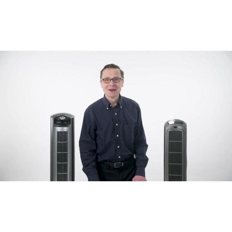 Lasko Lasko Xtraair 48 Inch Standing Tower Home Fan Air Ionizer With Remote Control