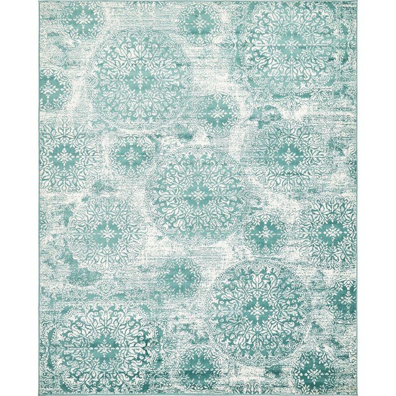 Unique Loom 8' 0 x 10' 0 Sofia Grand Turquoise Area Rug