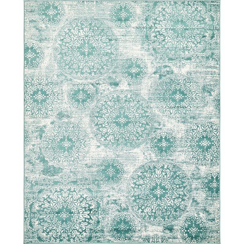 Unique Loom Sofia Grand Floral Indoor Woven Area Rug