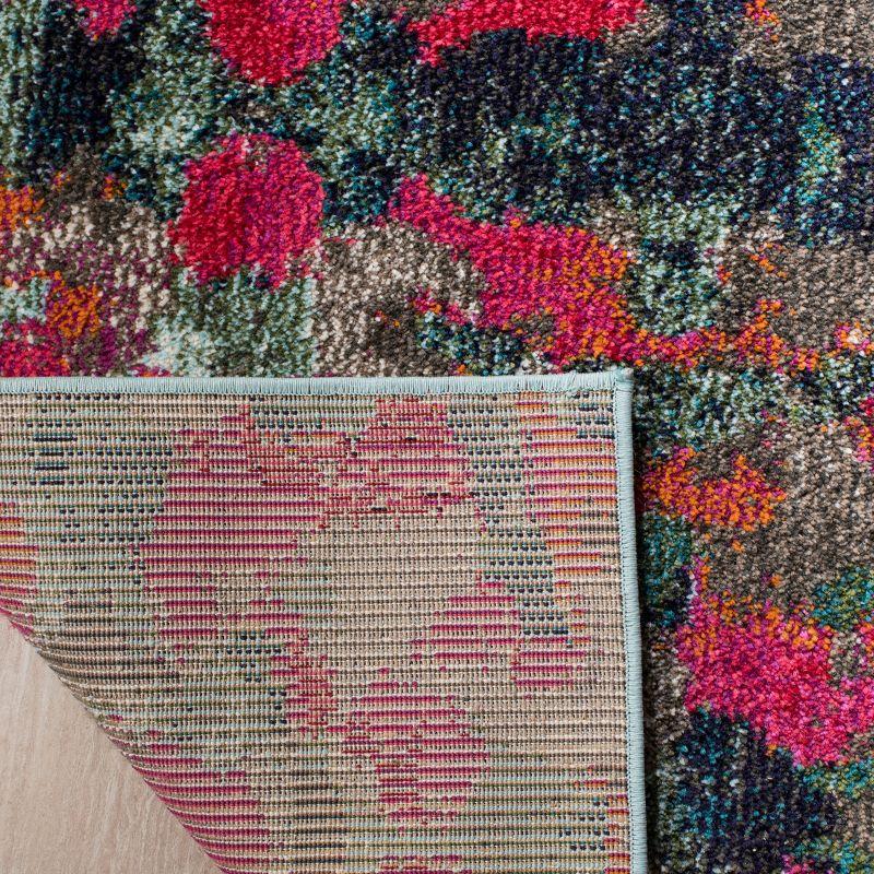 Monaco MNC263 Power Loomed Area Rug - Green/Blue - 8'x10' - Safavieh.