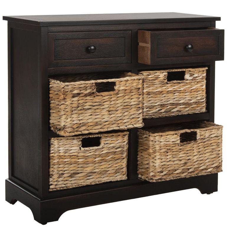 Herman Storage Unit - AMH5702 - Brown - Safavieh Couture