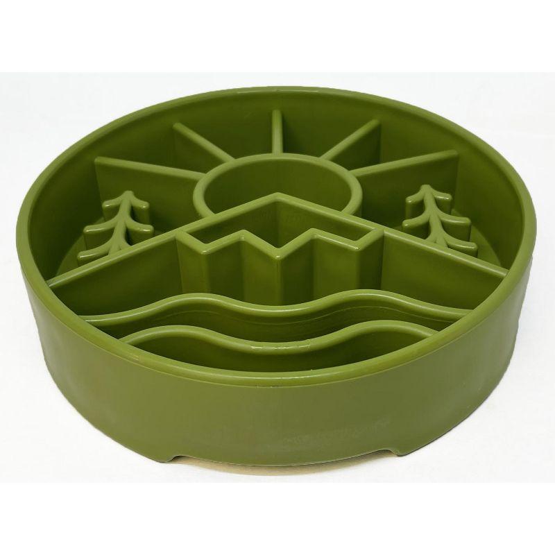 Great Outdoors Design eBowl Enrichment Slow Feeder Bowl for Dogs