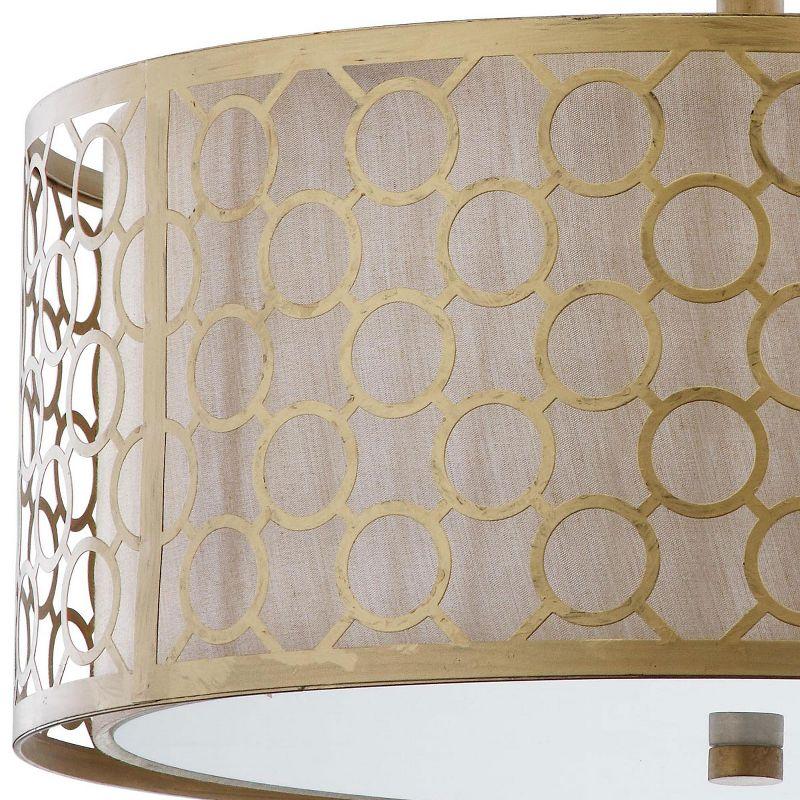 Giotta Ceiling Light - Antique Gold - Safavieh.