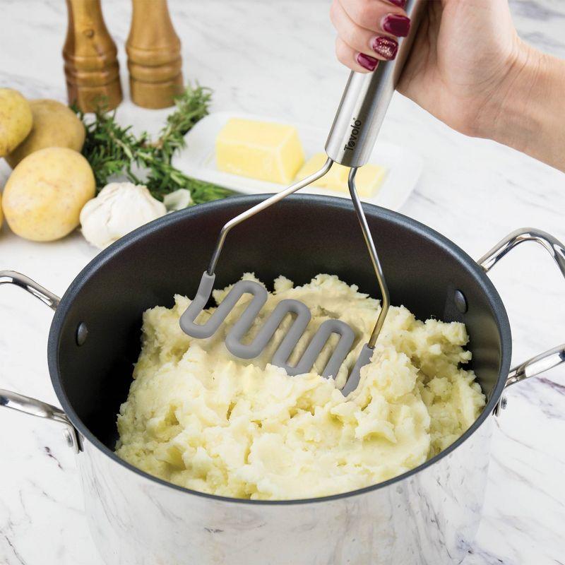 Silicone and Stainless Steel Potato and Avocado Masher