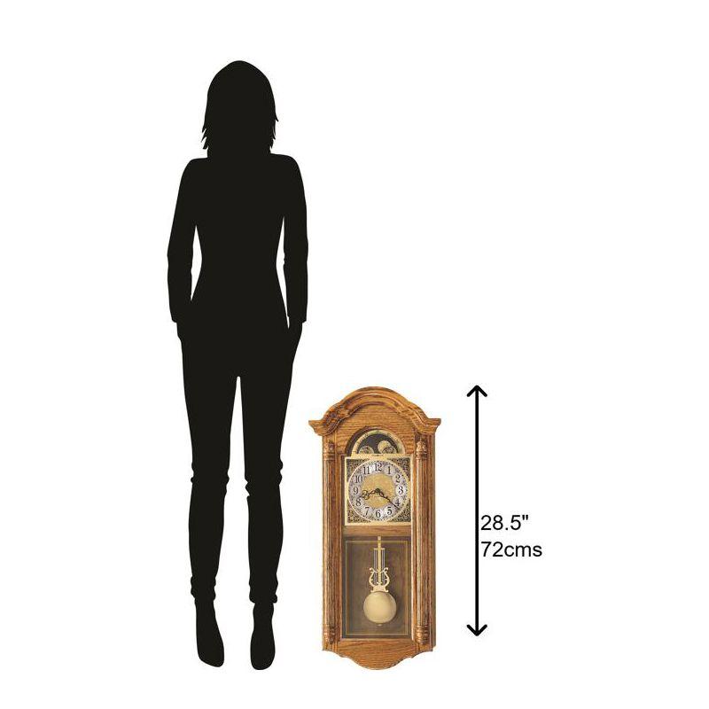 Howard Miller® Fenton Wood Wall Clock