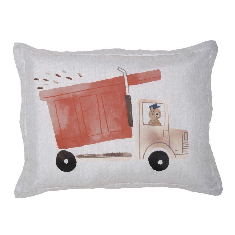 Bedtime Originals Construction Zone Twin Quilt & Pillow Sham Set