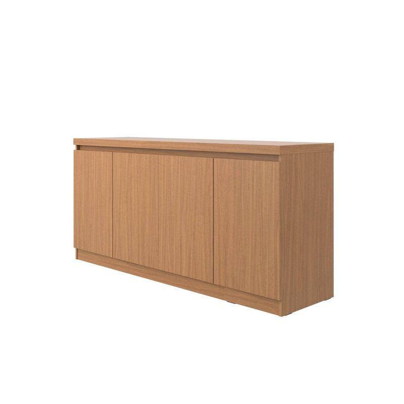 62.99" Viennese 6 Shelf Buffet Cabinet - Manhattan Comfort