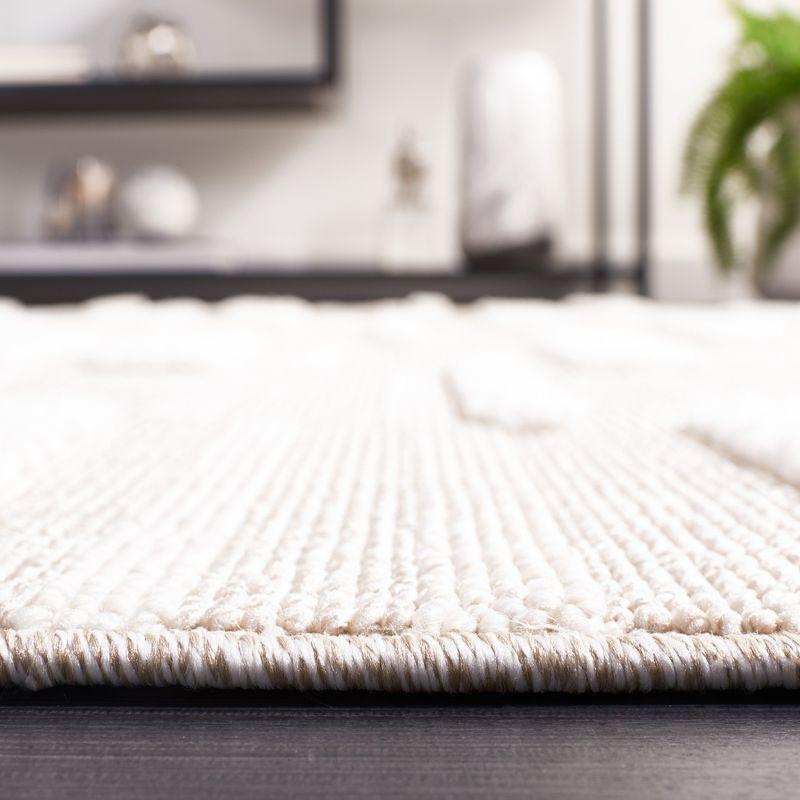 Trends TRD120 Power Loomed Area Rug - Beige/Ivory - 4'x6' - Safavieh.