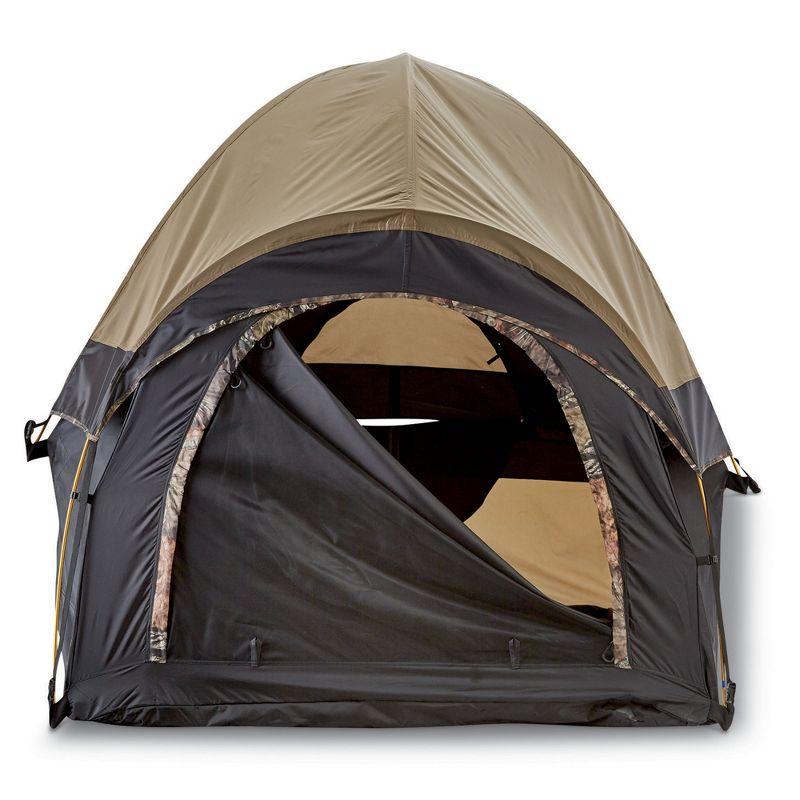 Guide Gear Aluminum Frame Premium Pickup Truck Bed Tent for Camping and Hunting, Outdoors, Bathtub Floor, Cabin Access, Full Size 92 x 60 x 64 inch