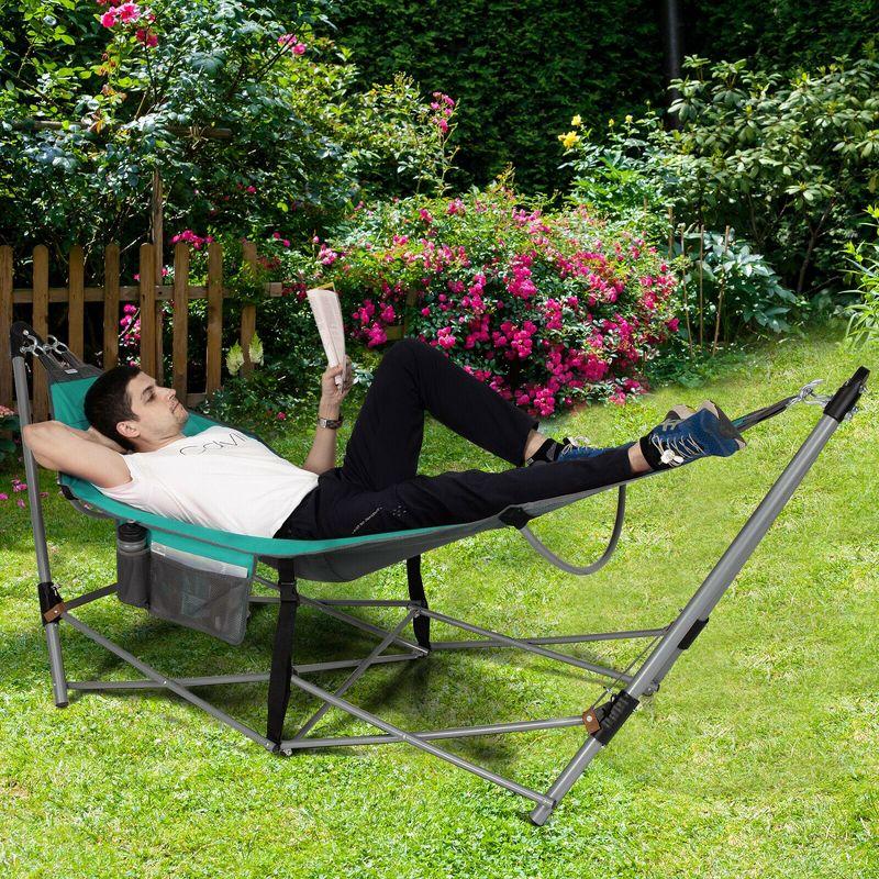 Arlmont & Co. Chrisshanno 1 Person Classic Hammock with Stand