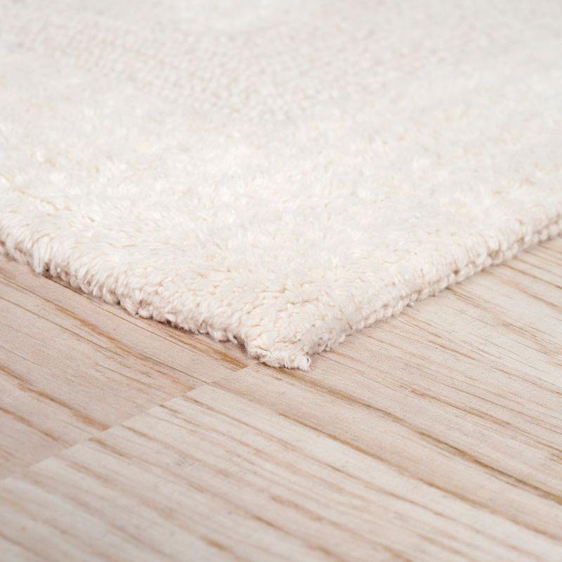 Lavish Home 2-Piece Bathroom Rug Set, Ivory