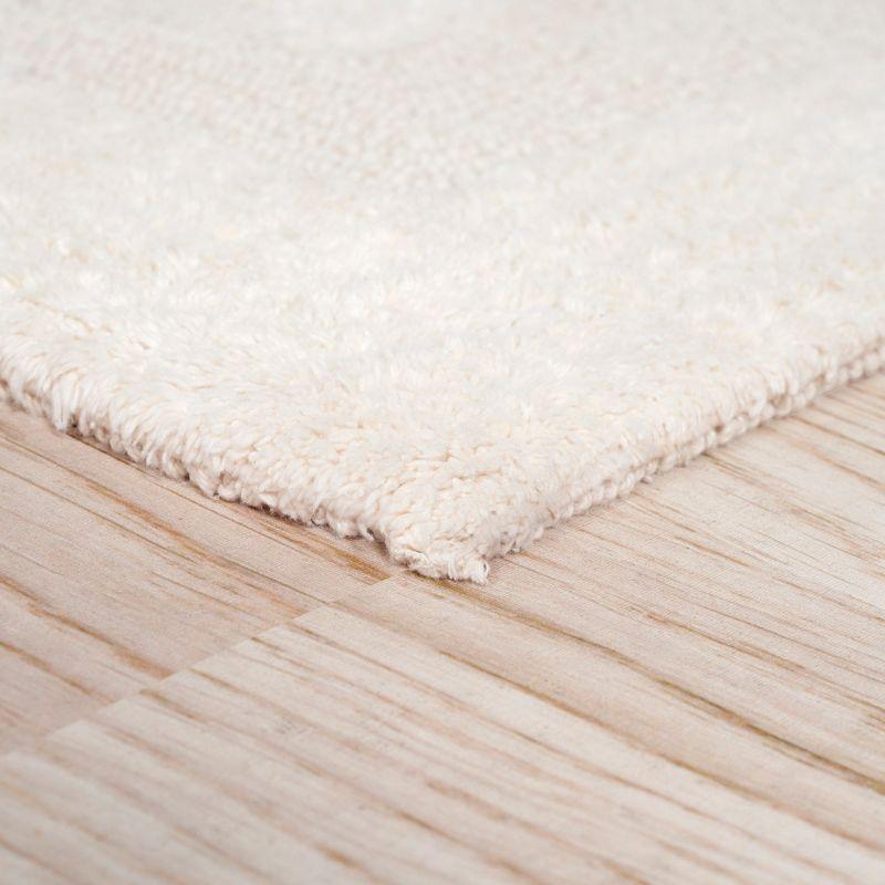 Lavish Home 2-pc Cotton Bath Mat Set - Machine Washable for Bathroom, Kitchen, or Laundry Room