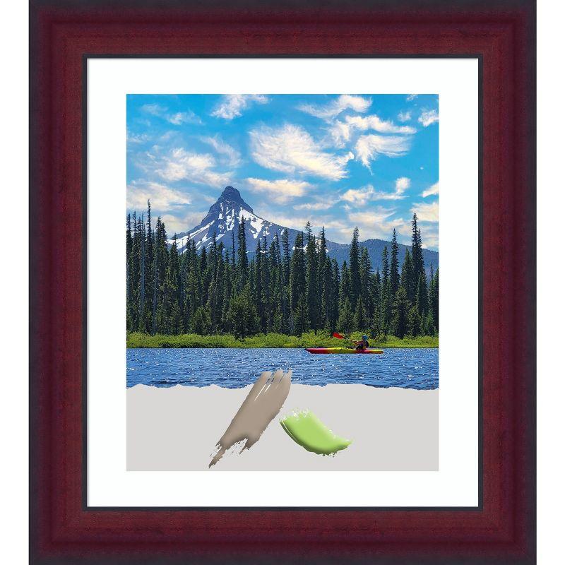 Canterbury Cherry Wood Satin Finish Rectangular Picture Frame