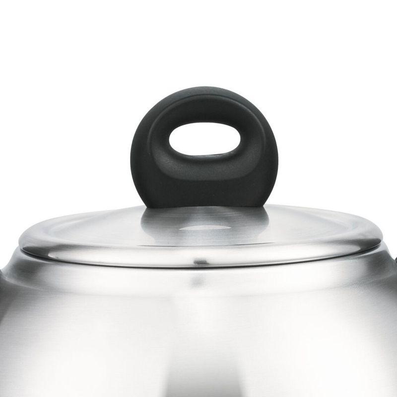 2 Quart Stainless Steel Whistling Kettle with Ergonomic Handle