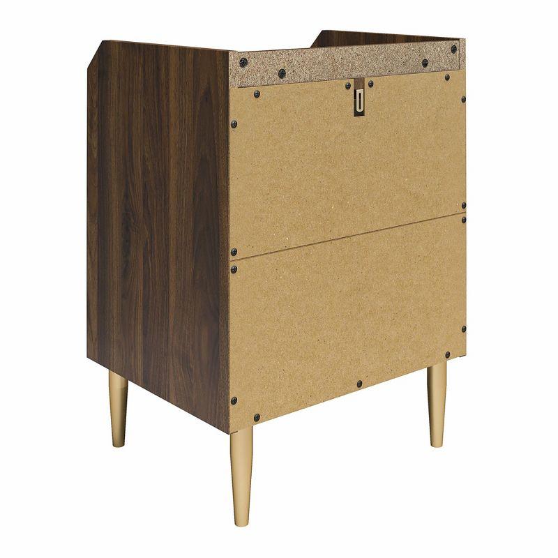 Little Seeds Remy Nightstand, Walnut