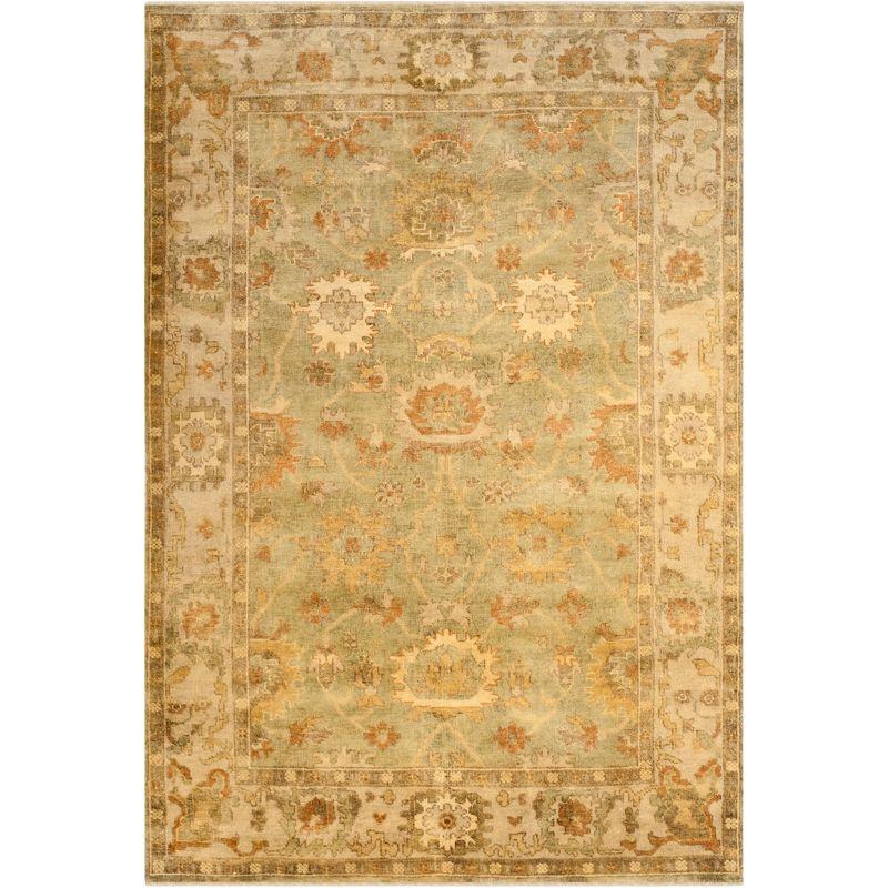 Oushak OSH115 Hand Knotted Area Rug  - Safavieh