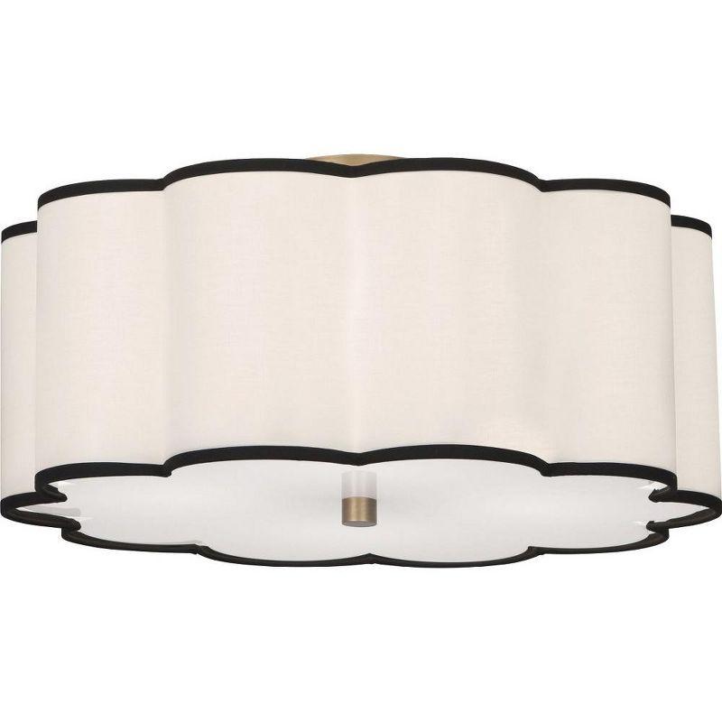 Tess Scalloped Flush Mount (16"-24")