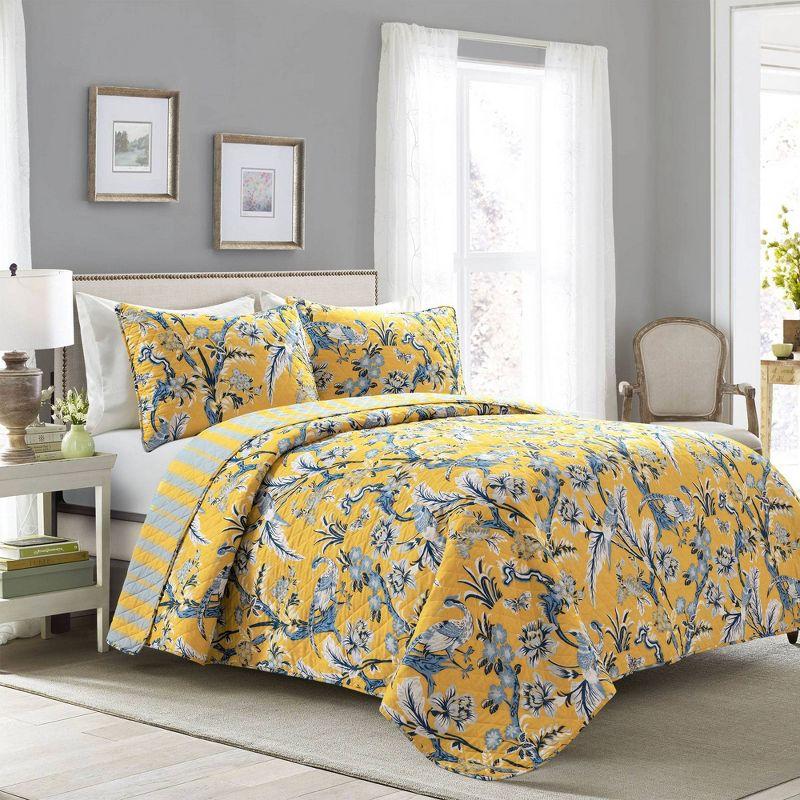 Lush Decor Dolores Reversible Quilt Set & Reviews | Wayfair