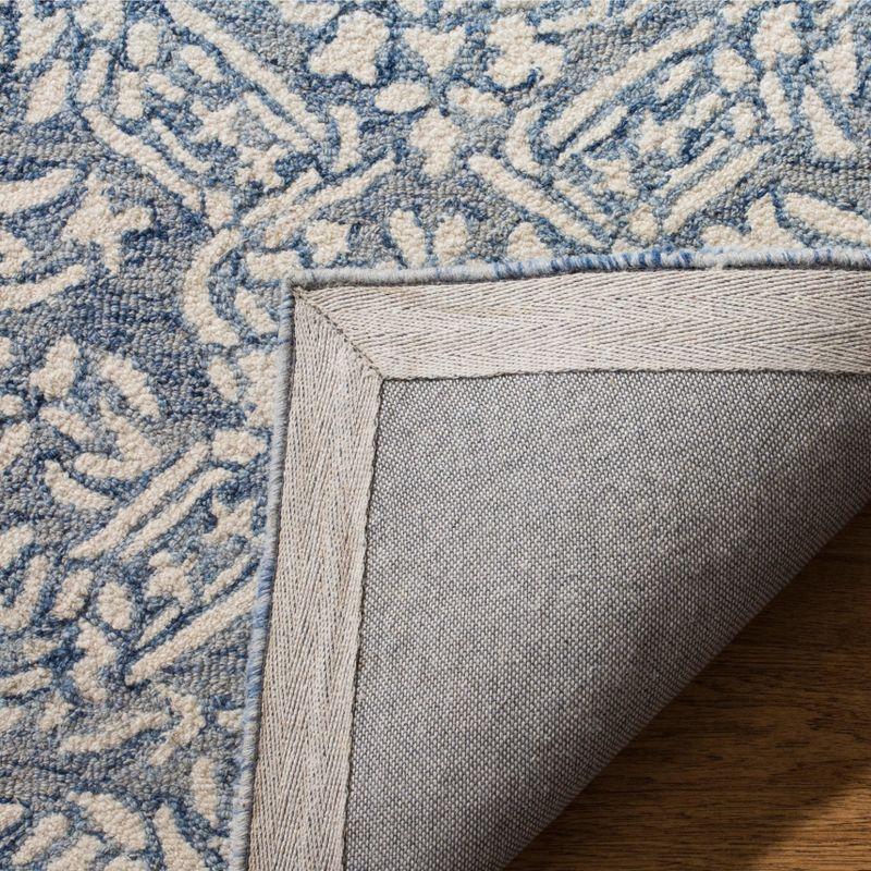 Micro-Loop MLP510 Hand Tufted Accent Rug - Blue/Ivory - 2'x3' - Safavieh.