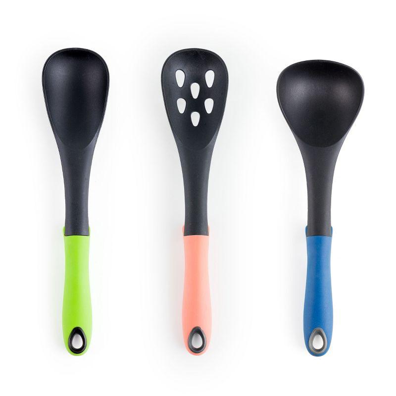 MegaChef 7 Piece Multicolor Nylon Cooking Utensil Set