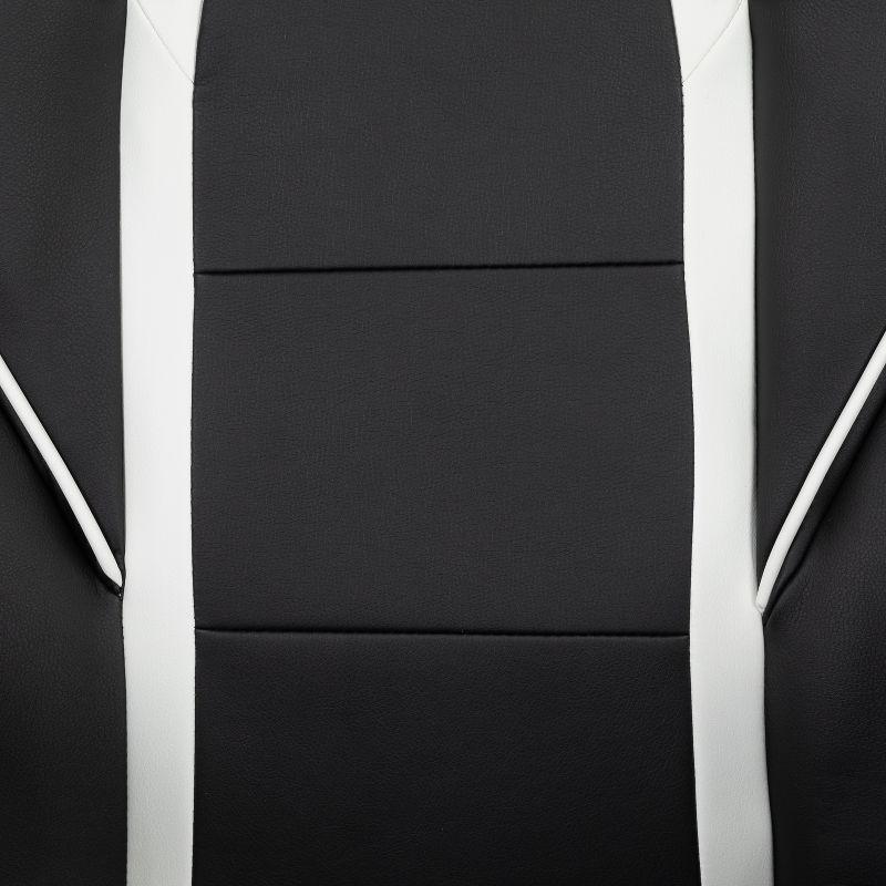 Flash Furniture X40 Gaming Chair Racing Ergonomic Computer Chair with Fully Reclining Back/Arms, Slide-Out Footrest, Massaging Lumbar - White