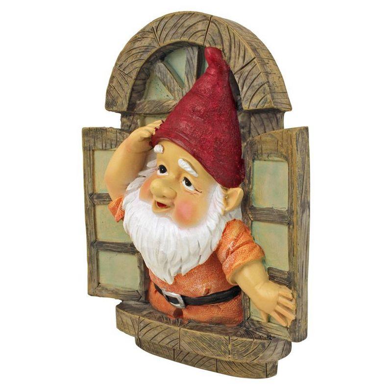 Knothole Gnomes Window Tree Sculpture