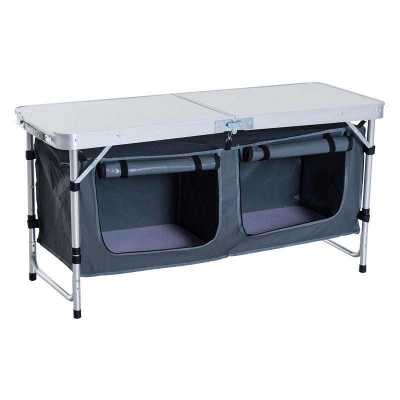 47.2'' Rectangular Adjustable Folding Table