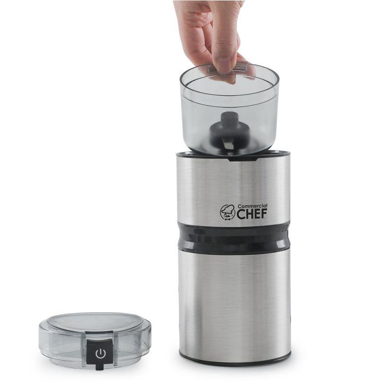 Commercial Chef Commercial Chef Stainless Steel Electric Blade Coffee Grinder