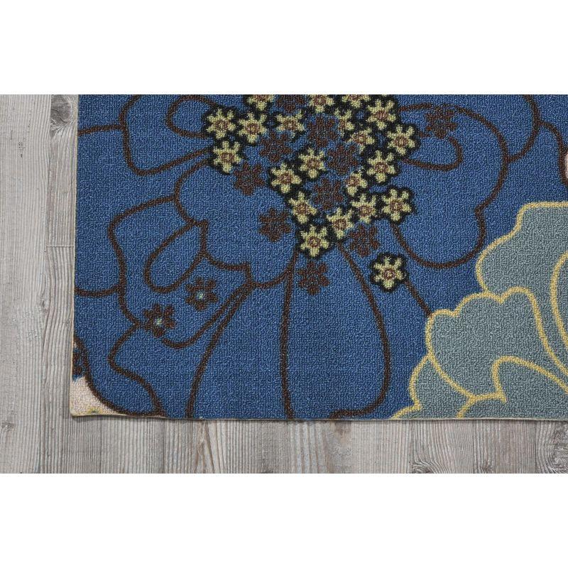 Nourison Home & Garden Oversized Flowers Indoor/outdoor Area Rug