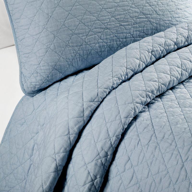 Lush Decor Ava Diamond Standard Cotton Modern & Contemporary Quilt Set