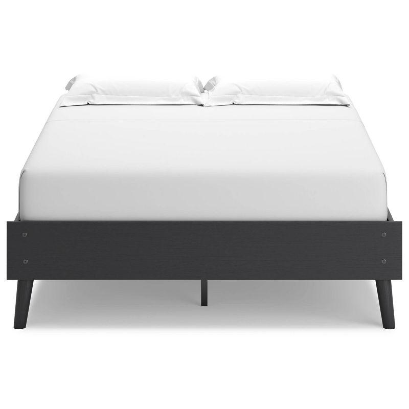 Charlang Platform Bed Black/Gray - Signature Design by Ashley