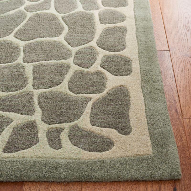 Martha Stewart Hand Tufted 70% Wool And 30% Viscose Geometric Rug