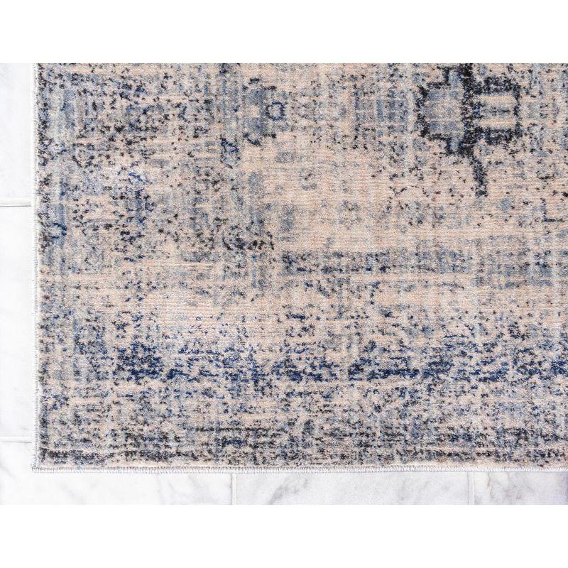 Unique Loom Asheville Collection Area Rug - Barrington (5' 1" x 8' Rectangle Gray/Beige)