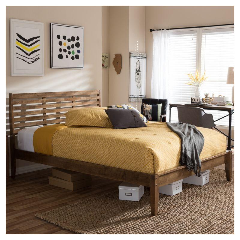 Berkey Solid Wood Slat Bed