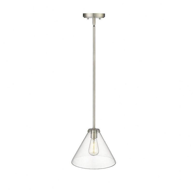 Millennium Lighting Aliza 1 - Light Pendant in  Brushed Nickel