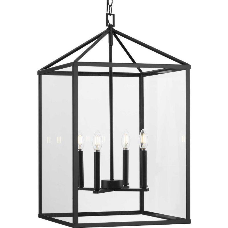 Hillcrest 4 - Light Dimmable Square / Rectangle Chandelier