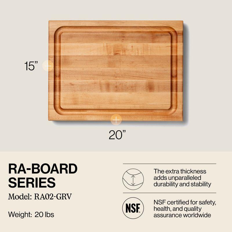 John Boos John Boos RA-Board Wood Cutting Board with Groove