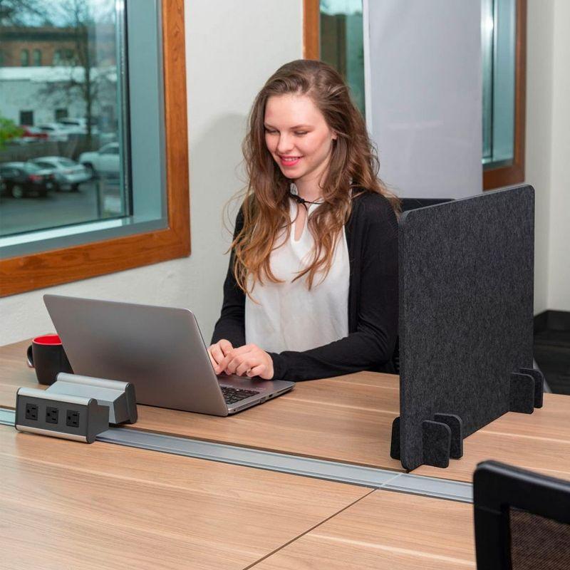 Fabric 1 Panel Desk Partition