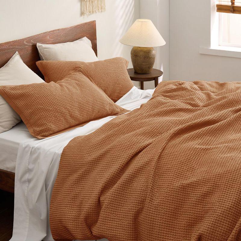 Bedsure Bedsure 100% Cotton Waffle Weave Duvet Cover