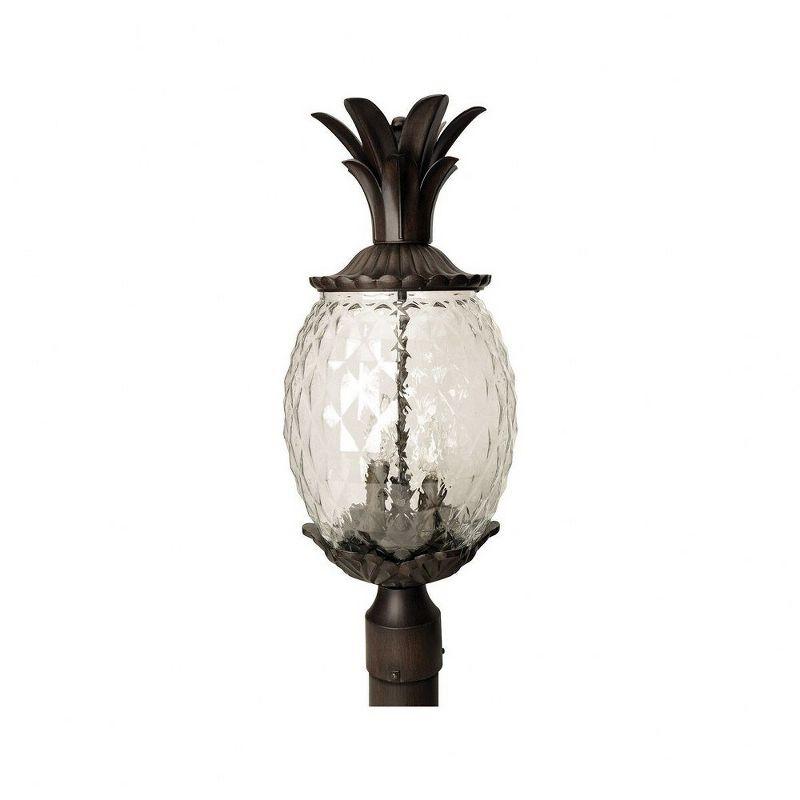 Acclaim Lighting Lanai 3 - Light Post Light in  Black Coral