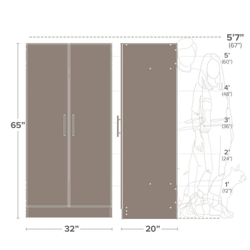 32" Elite Wardrobe Cabinet - Prepac