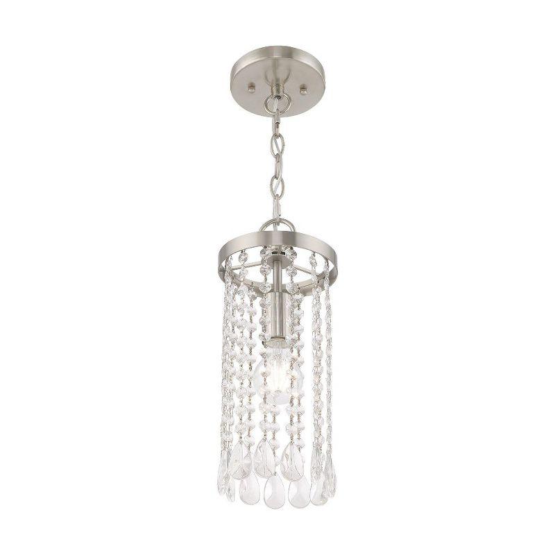 Livex Lighting Elizabeth 1 - Light Pendant in  Brushed Nickel