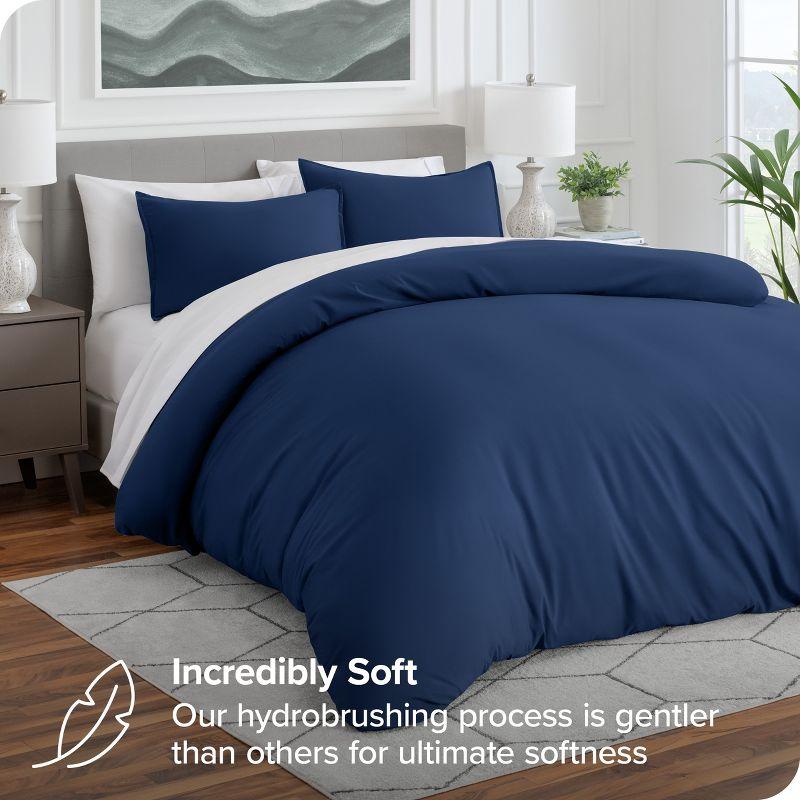 Double Brushed Duvet Set - Ultra-Soft, Easy Care by Bare Home