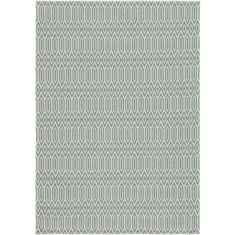 Martha Stewart Rugs Martha Stewart 405 100% Cotton Geometric Rug